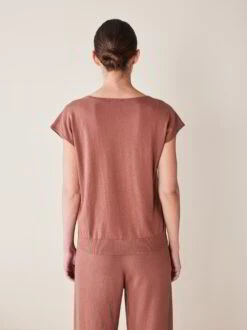 Pullover Ärmellos, 100 % Bio-Baumwolle, 71 Rosenholz, L, GOTS 9 Pullover Ärmellos, 100 % Bio-Baumwolle, 71 Rosenholz, L, GOTS -Grüne Erde 856510 pullover rosenholz frei 03