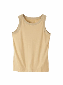 Top Flammé Aus Bio Baumwolle, 52 Marzipan, 46