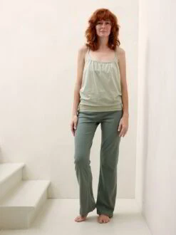 Jazzpant Aus Bio Baumwolle, 43eucalyptus, 34