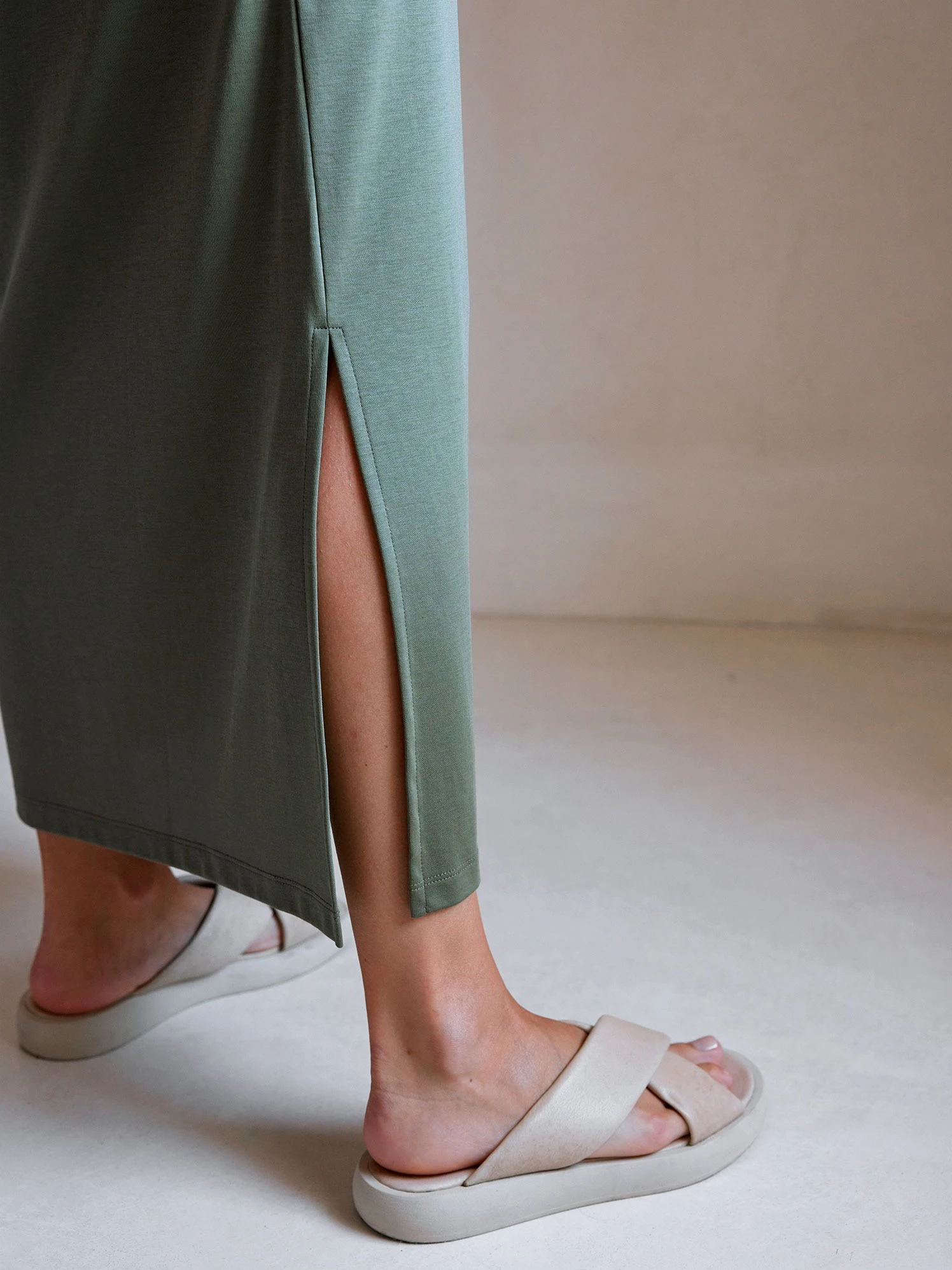 Ledersandale, 12 Off White, 38 9 Ledersandale, 12 Off White, 38 – Bild 7