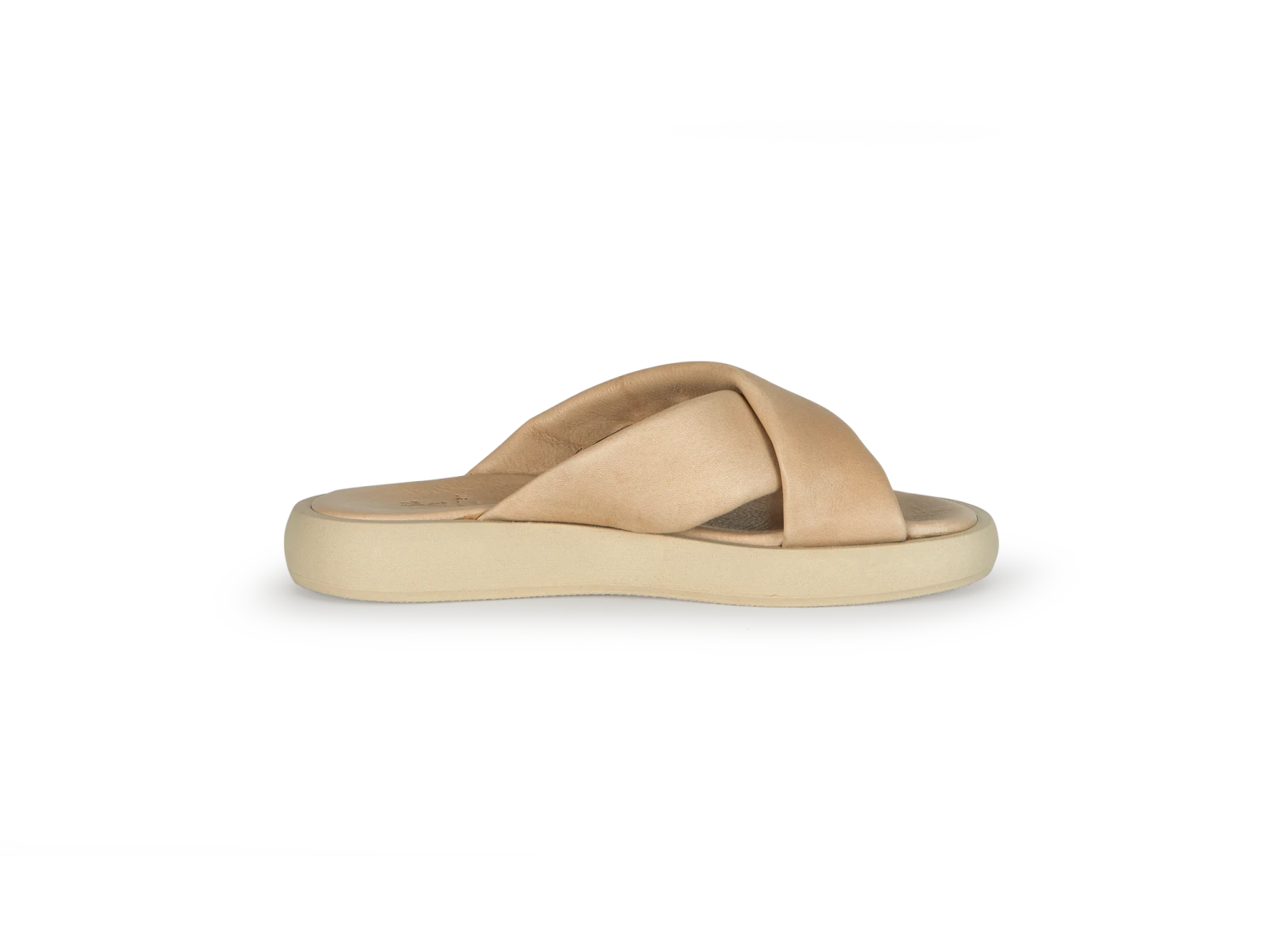 Ledersandale, 12 Off White, 38 3 Ledersandale, 12 Off White, 38