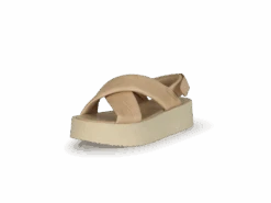 Ledersandale überkreuzt Mit Schnalle, 12 Off White, 38 12 Ledersandale überkreuzt Mit Schnalle, 12 Off White, 38 -Grüne Erde 857431 ledersandale off white 04