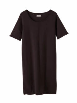 Strickkleid, Bio Baumwolle Alpaka, 03 Graphit, S, GOTS -Grüne Erde 857582 kleid graphit frei 01