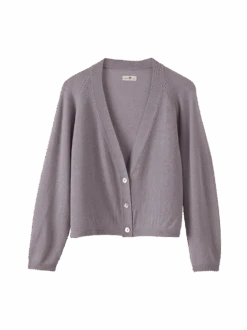 Cardigan, 100 % Alpaka, 68 Lavendel, S