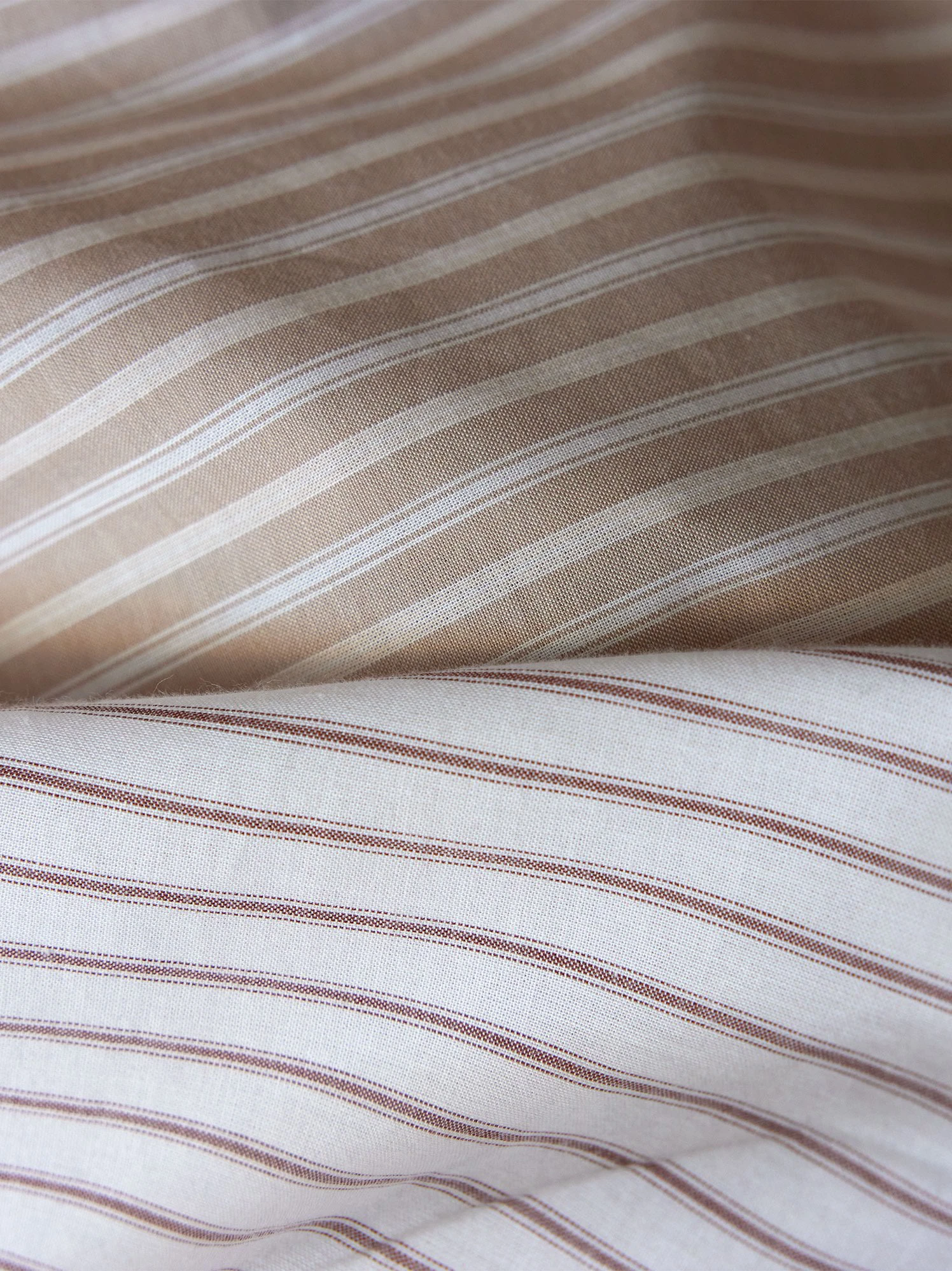 Pyjamahose, 100 % Bio Baumwolle, 97 Sand/natur Gestreift, S, GOTS 5 Pyjamahose, 100 % Bio Baumwolle, 97 Sand/natur Gestreift, S, GOTS – Bild 3