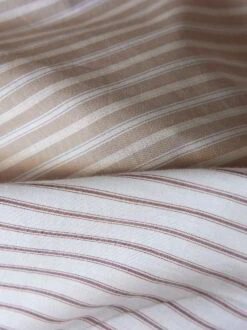 Pyjamahose Kurz, 100 % Bio Baumwolle, 97 Sand/natur Gestreift, S -Grüne Erde 857927 857938 pyjamahose emo