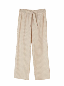 Pyjamahose, 100 % Bio Baumwolle, 97 Sand/natur Gestreift, S, GOTS 10 Pyjamahose, 100 % Bio Baumwolle, 97 Sand/natur Gestreift, S, GOTS -Grüne Erde 857927 pyjamahose sand natur frei 01 retusche