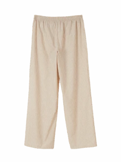 Pyjamahose, 100 % Bio Baumwolle, 97 Sand/natur Gestreift, S, GOTS 11 Pyjamahose, 100 % Bio Baumwolle, 97 Sand/natur Gestreift, S, GOTS -Grüne Erde 857927 pyjamahose sand natur frei 02 retusche