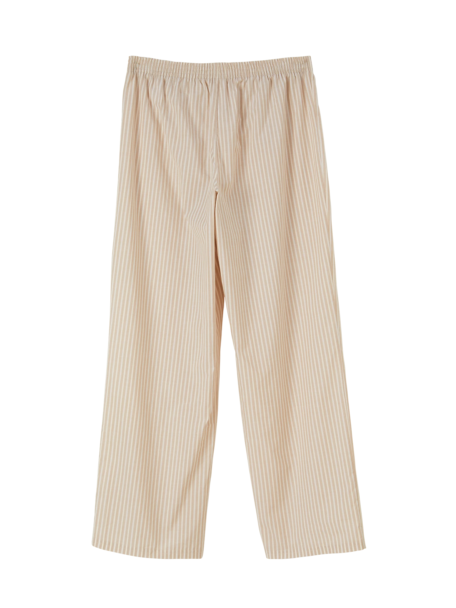 Pyjamahose, 100 % Bio Baumwolle, 97 Sand/natur Gestreift, S, GOTS 7 Pyjamahose, 100 % Bio Baumwolle, 97 Sand/natur Gestreift, S, GOTS – Bild 5