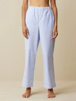 Pyjamahose, 100 % Bio Baumwolle, 96silberblau, L, GOTS -Grüne Erde 857967 96 hw23 014 emo 02