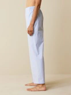 Pyjamahose, 100 % Bio Baumwolle, 96silberblau, L, GOTS -Grüne Erde 857967 96 hw23 023 emo 03