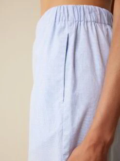 Pyjamahose, 100 % Bio Baumwolle, 96silberblau, L, GOTS -Grüne Erde 857967 96 hw23 037 detail 01