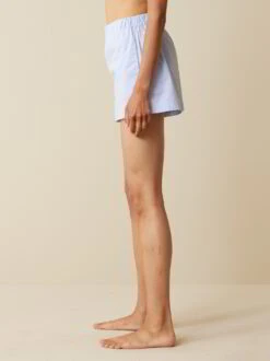 Pyjamahose Kurz, 100 % Bio Baumwolle, 96silberblau, L -Grüne Erde 857973 96 hw23 018 emo 03