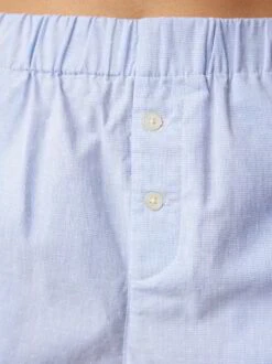 Pyjamahose Kurz, 100 % Bio Baumwolle, 96silberblau, L -Grüne Erde 857973 96 hw23 032 detail 01