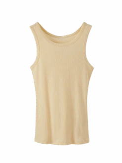 Top, 100 % Bio Baumwolle, 95 Pastellgelb, S, GOTS 11 Top, 100 % Bio Baumwolle, 95 Pastellgelb, S, GOTS -Grüne Erde 858109 shirt gelb frei