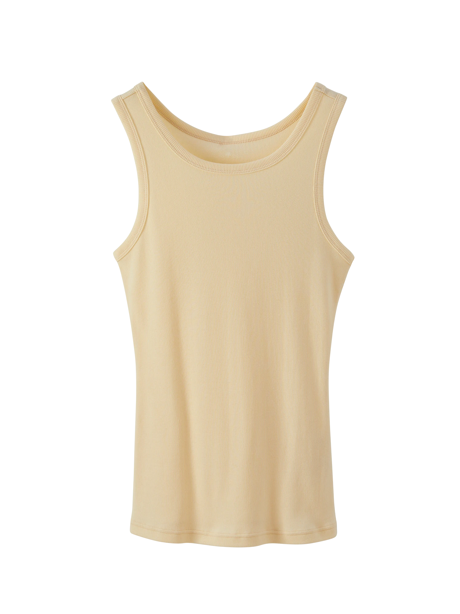 Top, 100 % Bio Baumwolle, 95 Pastellgelb, S, GOTS 7 Top, 100 % Bio Baumwolle, 95 Pastellgelb, S, GOTS – Bild 5