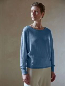 Pullover Fledermaus, 100 % Alpakawolle, 28 Kornblume, L 8 Pullover Fledermaus, 100 % Alpakawolle, 28 Kornblume, L -Grüne Erde 858252 pullover fledermaus kornblume emo