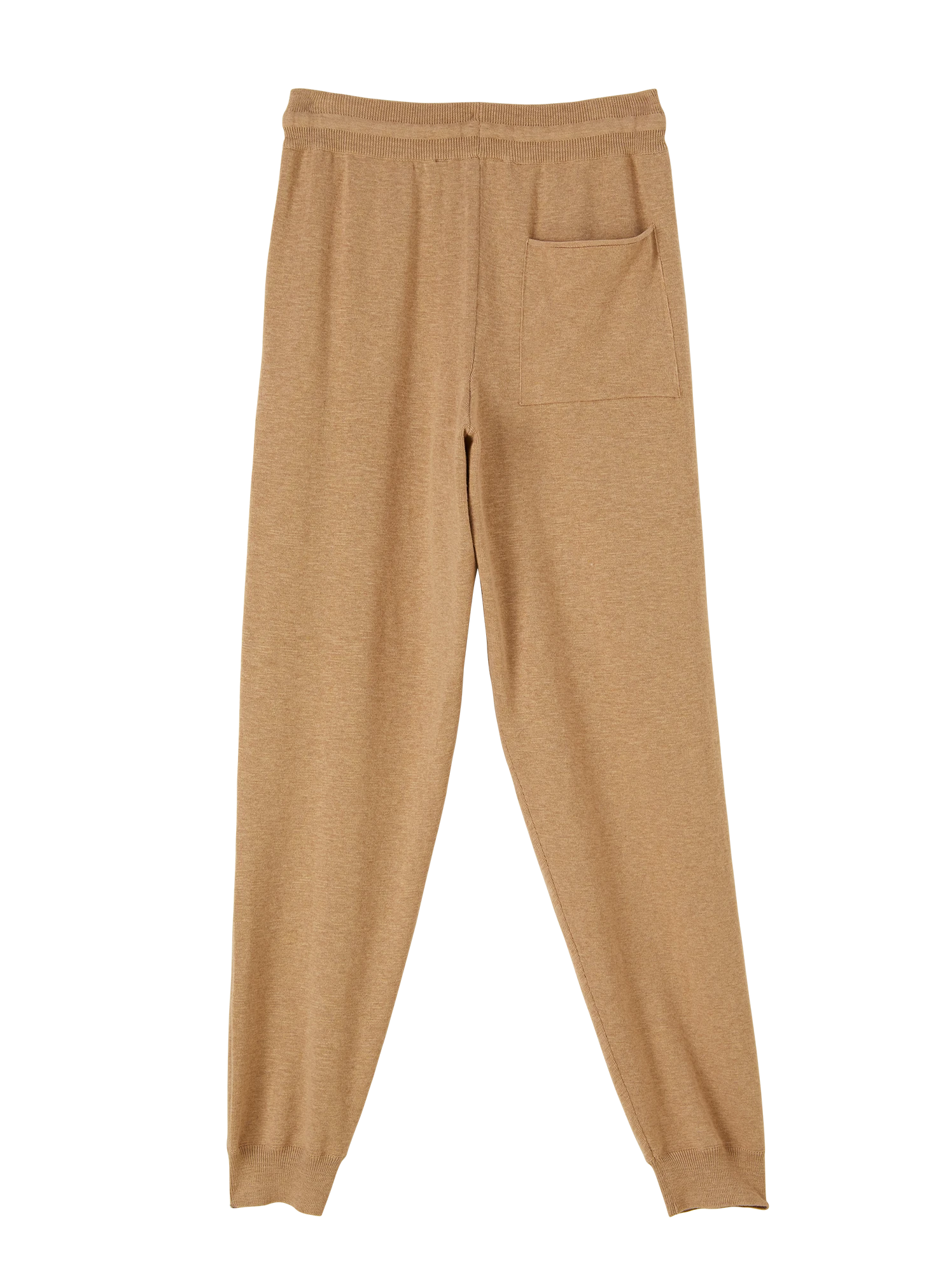 Hose Strick, 100 % Bio Baumwolle, 58 Caramel Melange, S, GOTS 4 Hose Strick, 100 % Bio Baumwolle, 58 Caramel Melange, S, GOTS – Bild 2