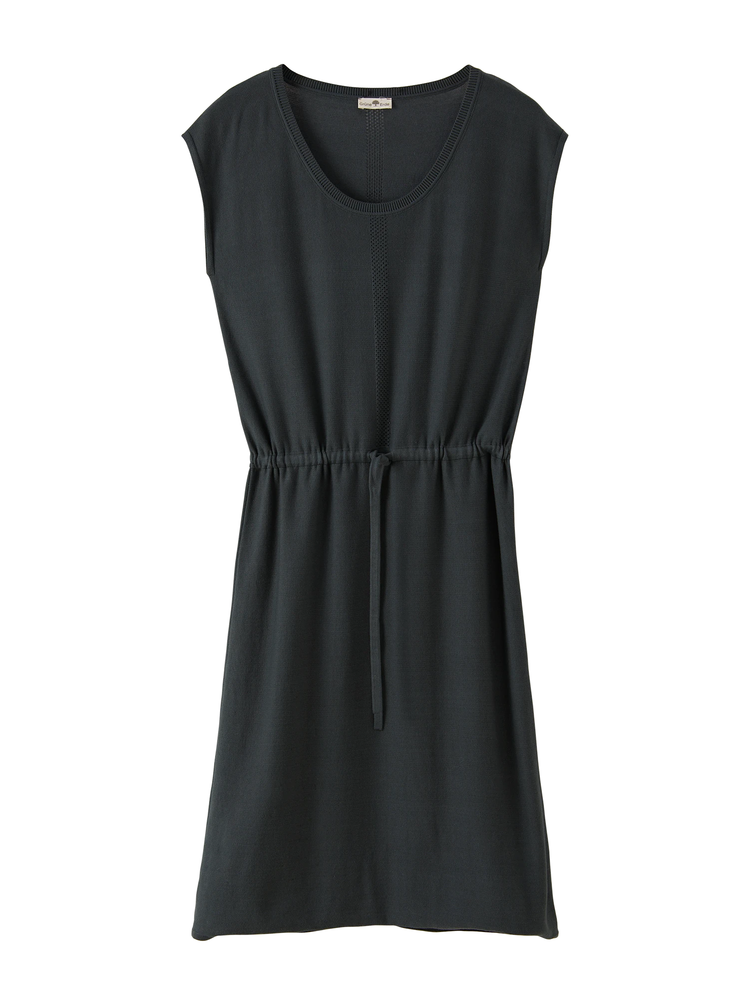 Strickkleid, 100 % Bio-Baumwolle, 33 Petrol, S, GOTS 6 Strickkleid, 100 % Bio-Baumwolle, 33 Petrol, S, GOTS – Bild 4