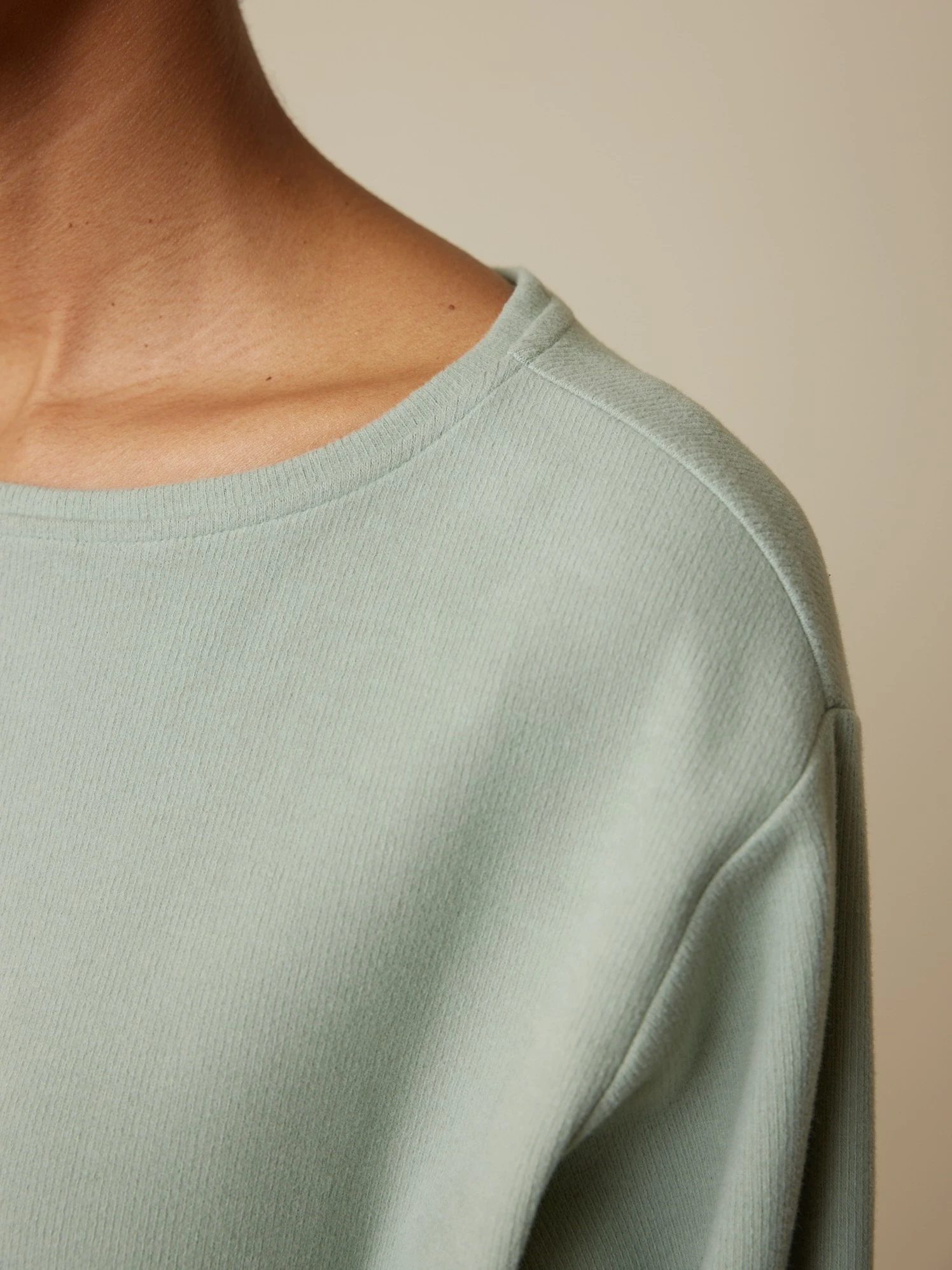 Sweatshirt Aus Bio-Baumwolle, 43 Aquamarine, XL, GOTS 7 Sweatshirt Aus Bio-Baumwolle, 43 Aquamarine, XL, GOTS – Bild 5