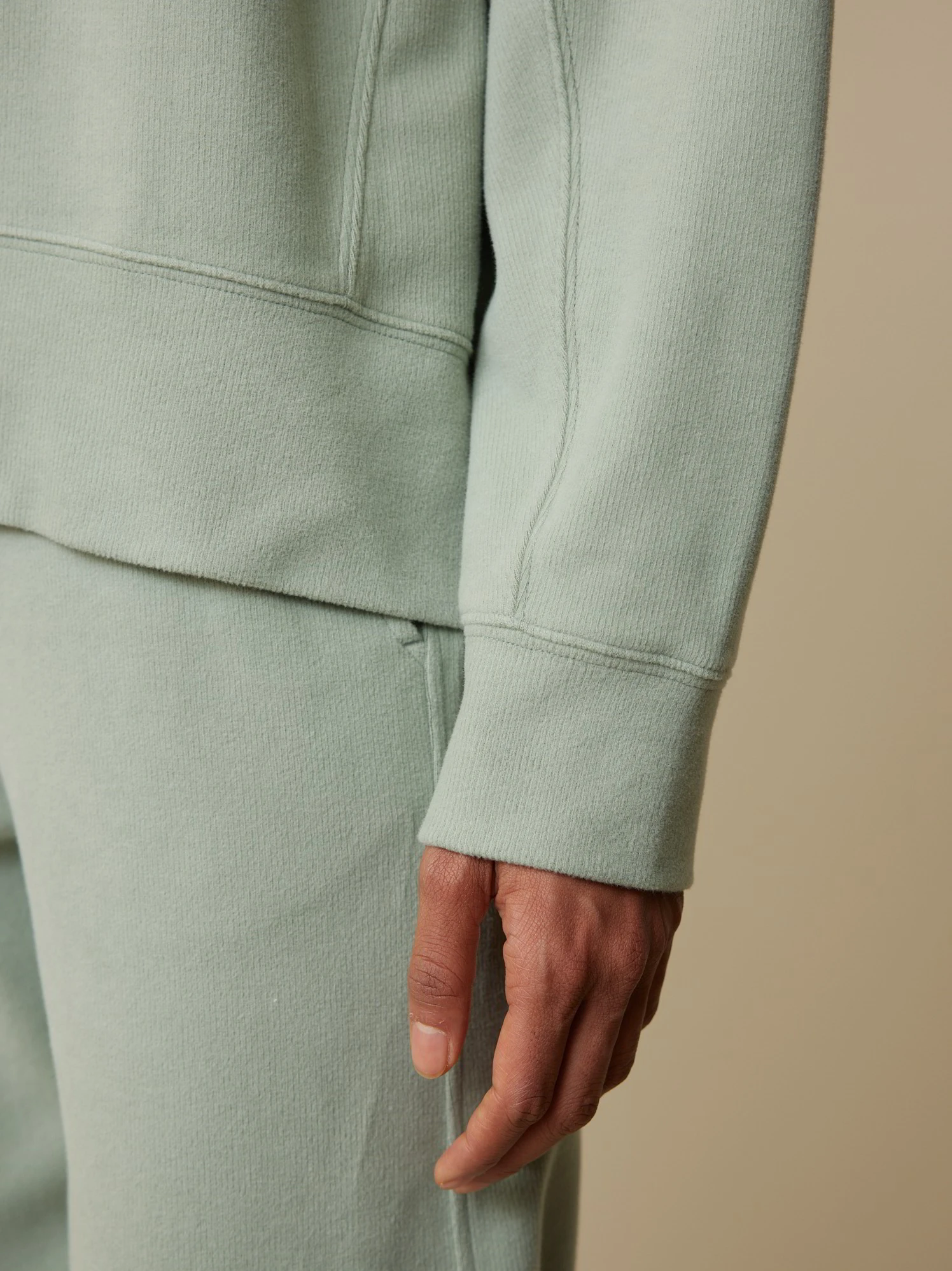 Sweatshirt Aus Bio-Baumwolle, 43 Aquamarine, XL, GOTS 8 Sweatshirt Aus Bio-Baumwolle, 43 Aquamarine, XL, GOTS – Bild 6