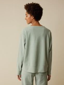 Sweatshirt Aus Bio-Baumwolle, 43 Aquamarine, XL, GOTS 12 Sweatshirt Aus Bio-Baumwolle, 43 Aquamarine, XL, GOTS -Grüne Erde 858723 43 hw23 057 emo 04