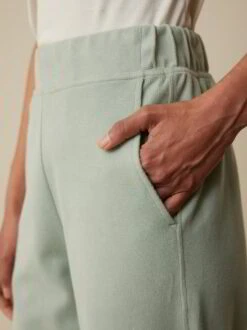 Jogginghose Aus Bio-Baumwolle, 43 Aquamarine, S, GOTS -Grüne Erde 858729 43 hw23 052 detail 01