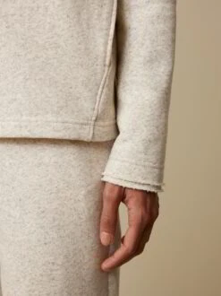 Jacke Aus Bio Baumwolle/Hanf, 13 Natur, 38, GOTS -Grüne Erde 858809 13 hw23 041 detail 02