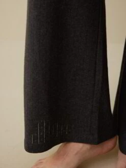 Lange Schlafhose Aus Bio-Baumwolle, 17 Schiefer Melange, S, GOTS -Grüne Erde 858916 17 hw23 042 detail 01