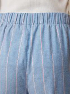Lange Schlafhose Aus Bio-Baumwolle, 83 Blau Gestreift, S, GOTS -Grüne Erde 859060 83 hw23 027 detail 01