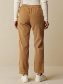 Hose Joggpants Babycord, 100 % Bio-Baumwolle, 79 Dijon, 38, GOTS -Grüne Erde 859088 79 hw23 017 emo 04