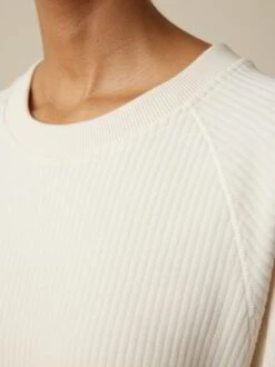 Langarmshirt Aus Bio Baumwolle, 13 Natur, S 13 Langarmshirt Aus Bio Baumwolle, 13 Natur, S -Grüne Erde 859352 13 hw23 029 detail 01