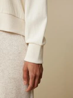 Langarmshirt Aus Bio Baumwolle, 13 Natur, S 14 Langarmshirt Aus Bio Baumwolle, 13 Natur, S -Grüne Erde 859352 13 hw23 033 detail 02