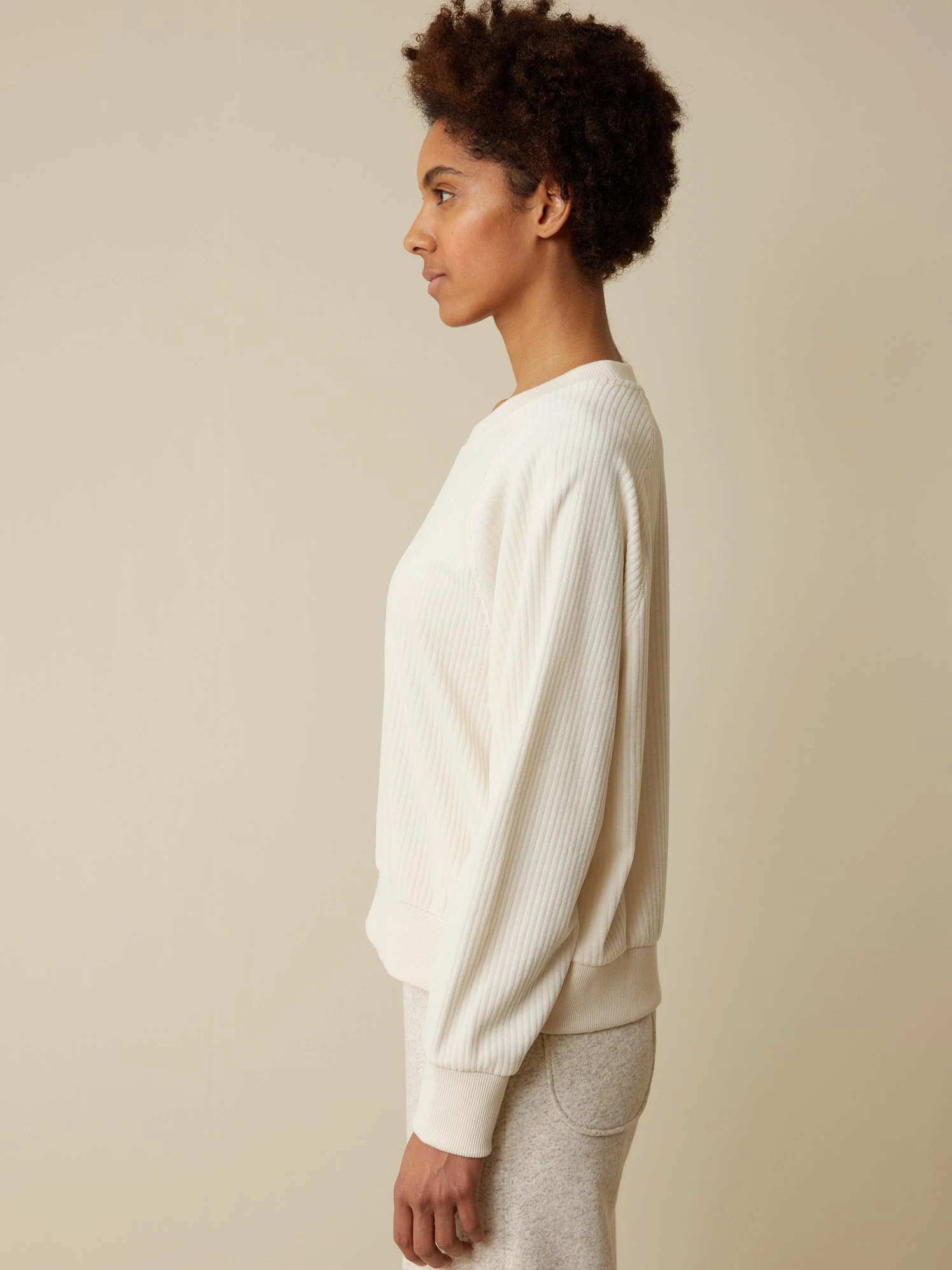 Langarmshirt Aus Bio Baumwolle, 13 Natur, S 5 Langarmshirt Aus Bio Baumwolle, 13 Natur, S – Bild 3