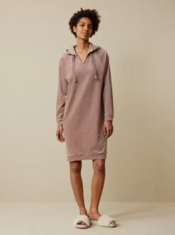 Kleid Aus Bio Baumwolle, 74 Malve, S, GOTS