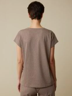 Schlafshirt Aus Bio-Baumwolle, 95 Kaffee Melange, S, GOTS 10 Schlafshirt Aus Bio-Baumwolle, 95 Kaffee Melange, S, GOTS -Grüne Erde 859509 95 hw23 037 emo 04