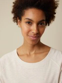 Shirt Aus Bio-Baumwolle, 72 Pastell Rose, 38, GOTS -Grüne Erde 859557 72 hw23 029 emo 02