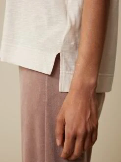 Shirt Aus Bio-Baumwolle, 72 Pastell Rose, 38, GOTS -Grüne Erde 859557 72 hw23 034 detail 02