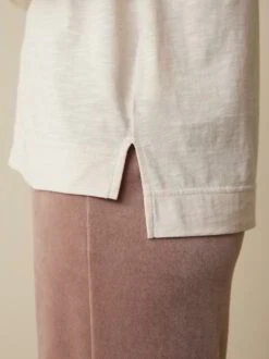 Langarmshirt Aus Bio-Baumwolle, 72 Pastell Rose, 38, GOTS -Grüne Erde 859572 72 hw23 039 detail 03