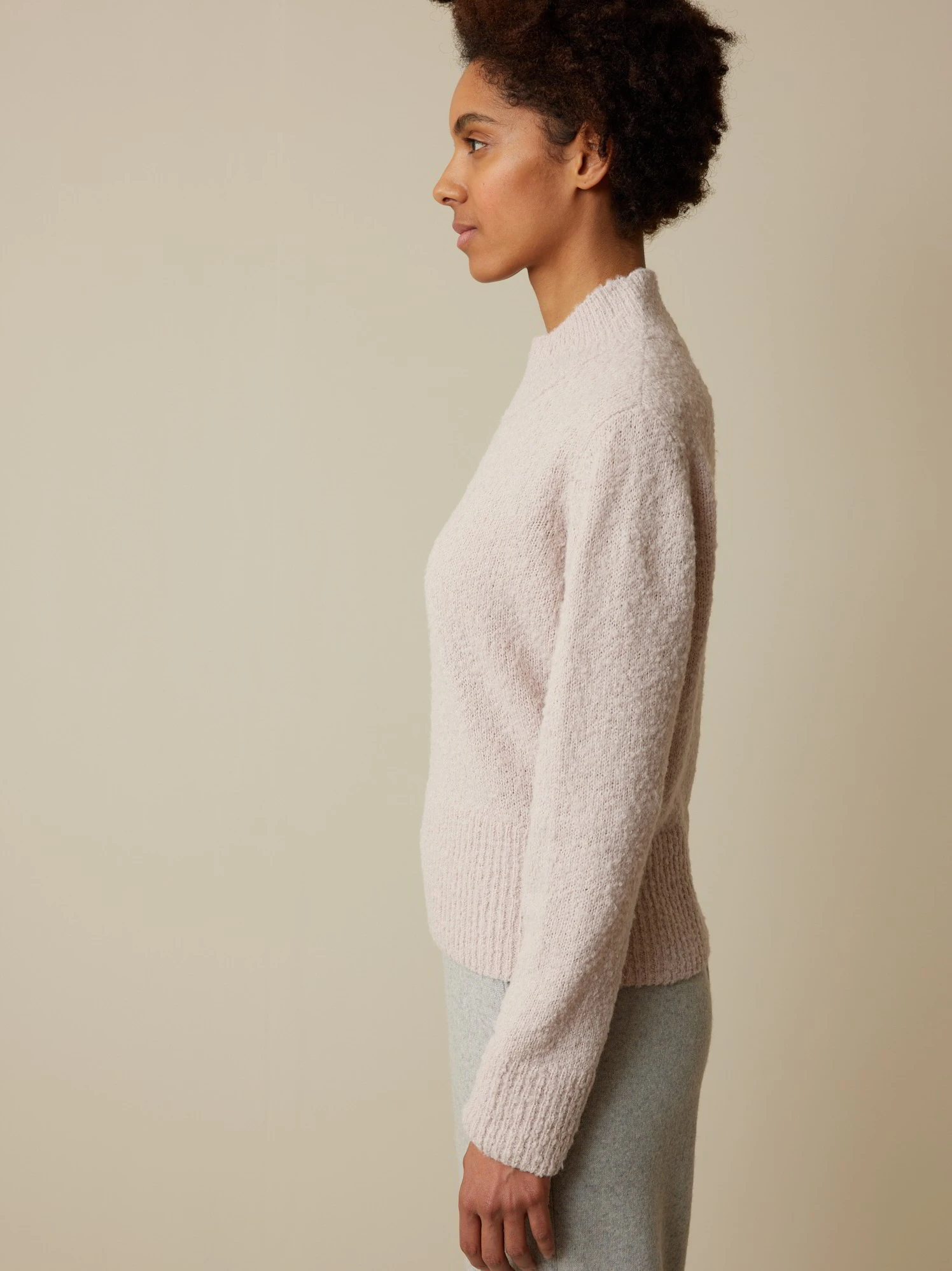 Pullover Aus Alpakawolle, 73 Camelie, S 5 Pullover Aus Alpakawolle, 73 Camelie, S – Bild 3