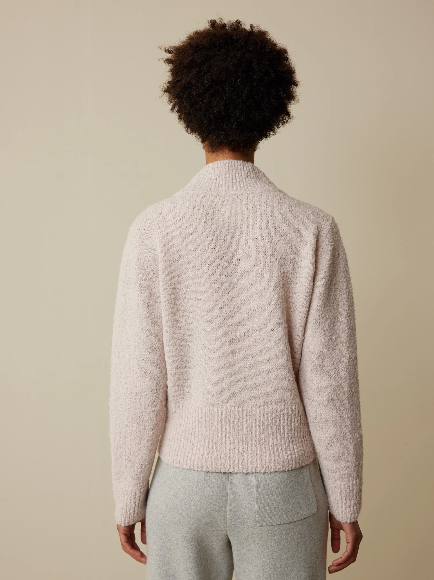 Pullover Aus Alpakawolle, 73 Camelie, S 6 Pullover Aus Alpakawolle, 73 Camelie, S – Bild 4