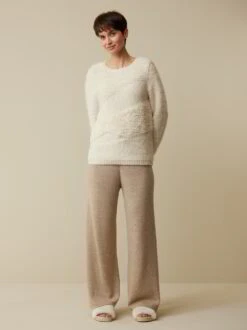 Pullover Aus Alpakawolle, 13 Natur, S