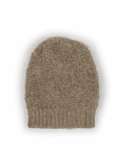 Strickmütze Aus Alpakawolle, 15 Stein Melange, One Size -Grüne Erde 859826 15 hw23 002 frei 01