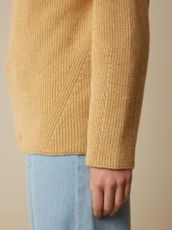 Pullover Aus Bio-Baumwolle Und Wolle, 53 Honiggelb, S, GOTS -Grüne Erde 859941 53 857181 34 hw23 030 emo 4