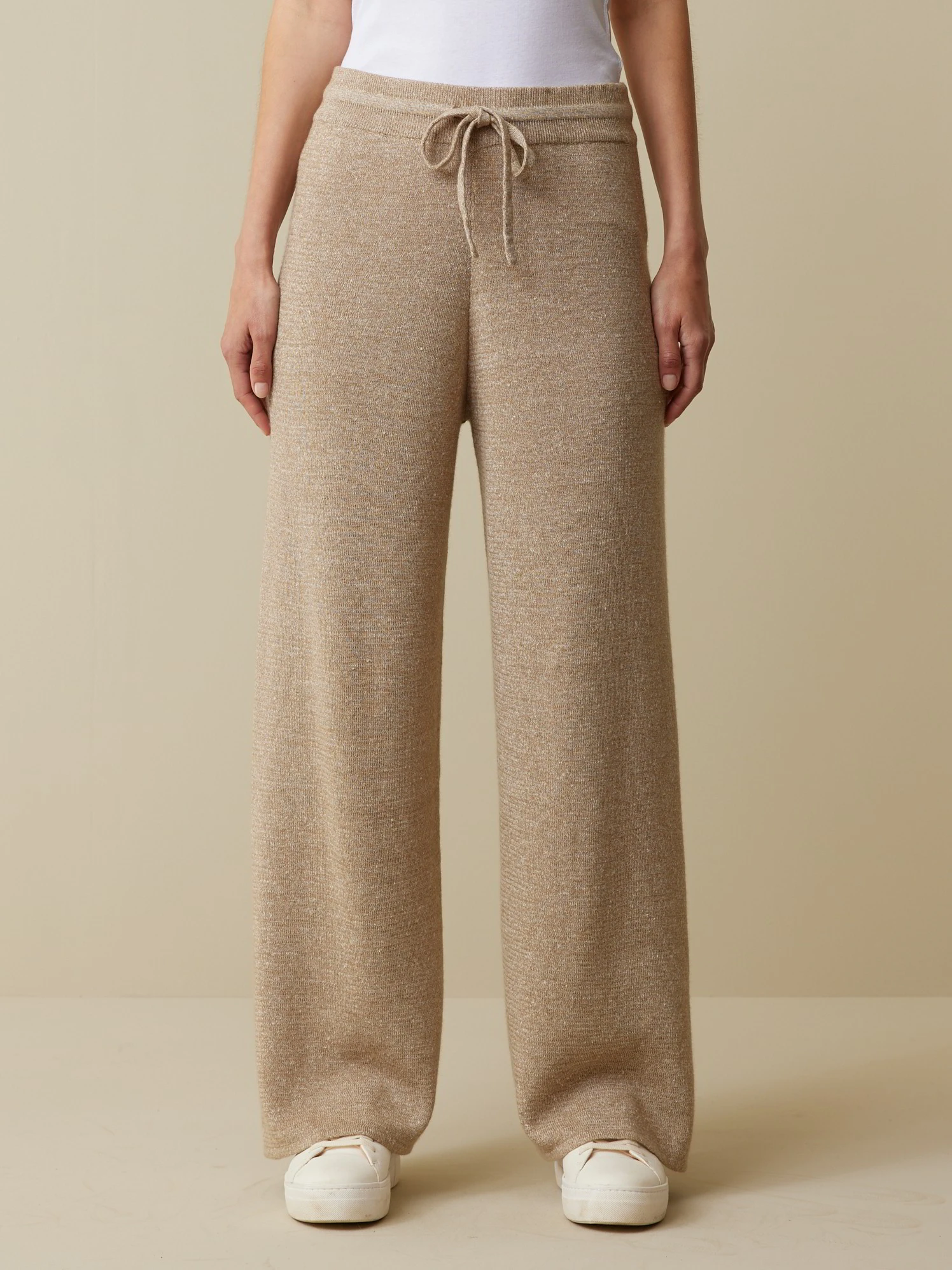 Strickhose Aus Bio-Leinen Und Wolle, 52 Leinen Melange, S, GOTS 4 Strickhose Aus Bio-Leinen Und Wolle, 52 Leinen Melange, S, GOTS – Bild 2