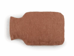 Wärmflaschenbezug Lima, Rosenholz, 2 L, 100 % Baumwolle, GOTS