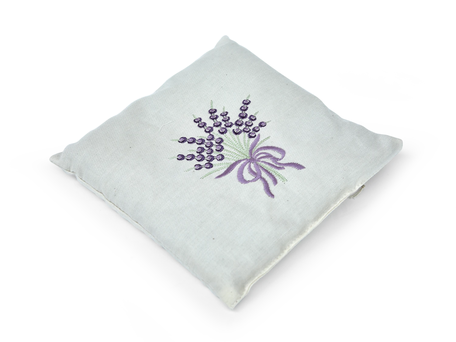 Lavendelkissen, Bestickt, 18 X 18 Cm, Bezug: 100 % Baumwolle, Baumwolle KbA, Füllung: 100 % Lavendel, Lavendel KbA 3 Lavendelkissen, Bestickt, 18 X 18 Cm, Bezug: 100 % Baumwolle, Baumwolle KbA, Füllung: 100 % Lavendel, Lavendel KbA