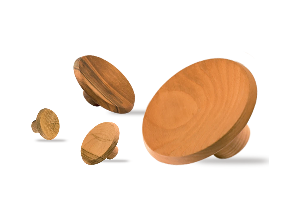 Garderobenknopf Punto ø 15 Cm, Buche 6 Garderobenknopf Punto ø 15 Cm, Buche – Bild 4