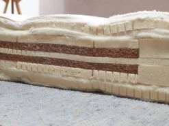 Himmlische Wolke Premium, Mittel, 90 X 200 Cm, GOTS 14 Himmlische Wolke Premium, Mittel, 90 X 200 Cm, GOTS -Grüne Erde image pvg12499 himmlische wolke premium querschnitt