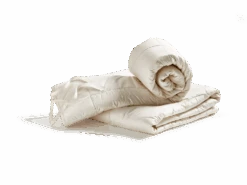 Kombidecke Baumwolle Und Feine Schafschurwolle, 215 G/m2 + 400 G/m2, 140 X 200 Cm, GOTS, NATURTEXTIL BEST